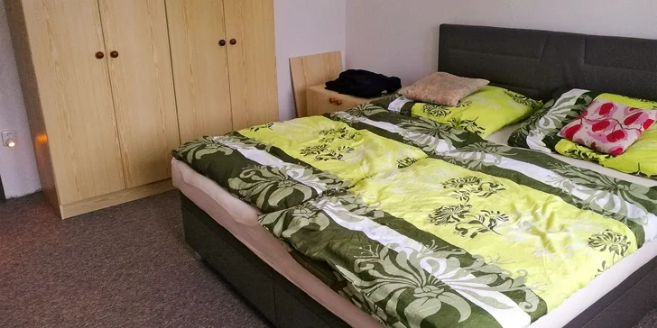 S partou či rodinou pod Klínovec: vybavený apartmán s kuchyňským koutem