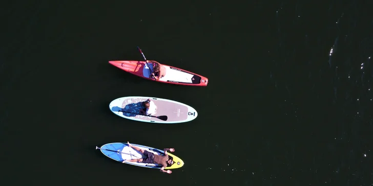 Zapůjčení paddleboardu pro děti i dospělé, kurz či megaboard s občerstvením