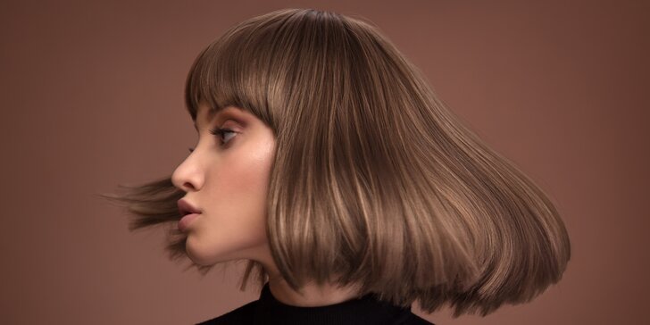 Péče o vlasy v Salonu S'trim: hloubková výživa, střih i barvení či melír pro všechny délky vlasů