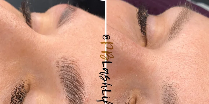 Vlastní řasy jako panenka a upravené obočí: lash lifting řas i laminace obočí