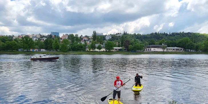 Půjčení paddleboardu na hodinu nebo pronájem na 1-5 dnů