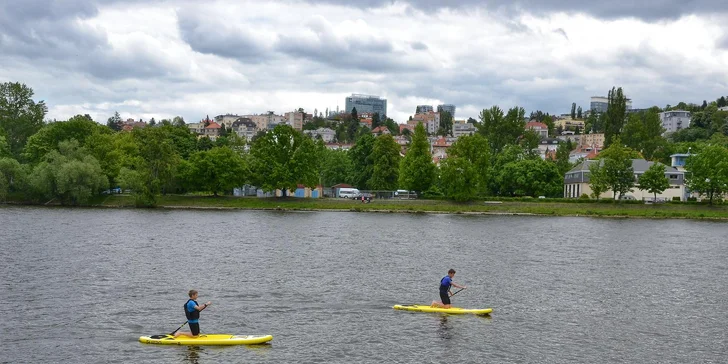 Půjčení paddleboardu na hodinu nebo pronájem na 1-5 dnů