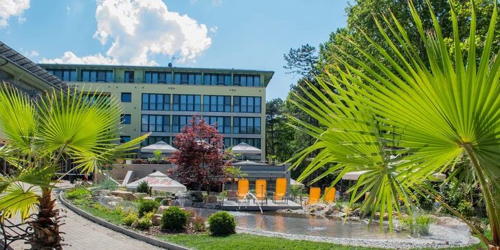 Pobyt ve 4* hotelu jen 150 m od Balatonu: neomezený wellness a polopenze