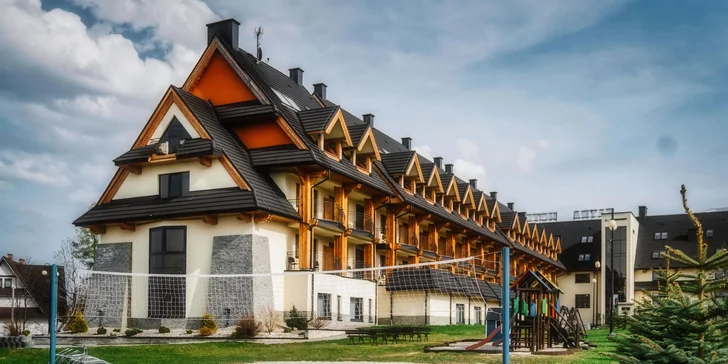 Aktivní pobyt v Zakopaném: pokoj s balkonem, snídaně či polopenze a neomezený wellness