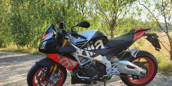 Zážitková jízda na dvou kolech: zapůjčení motocyklu BMW, Aprilia i Ducati