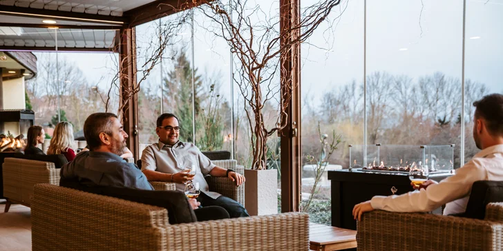 Relaxační pobyt u Mladé Boleslavi: snídaně či polopenze, wellness i degustace vín