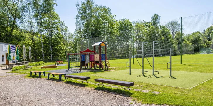 Pohoda v Krkonoších: polopenze, sauna a vstup na Stezku v korunách stromů