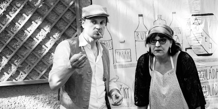 Vstupenka na divadelní představení ŽižKabaret na dvoře ŽDJC