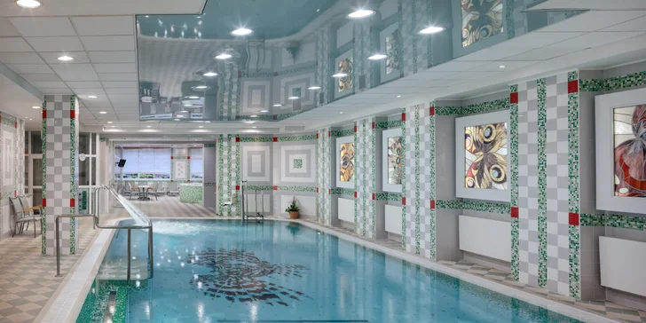 Luxusní 4* hotel v Mariánských Lázních: neomezený wellness i snídaně nebo polopenze