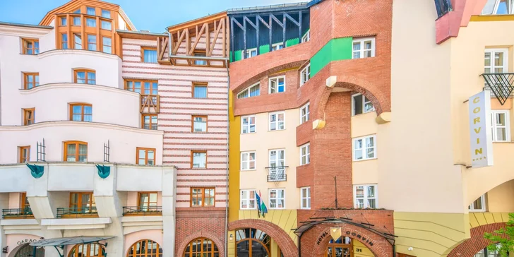 4* hotel blízko centra Budapešti se snídaní a welcome drinkem