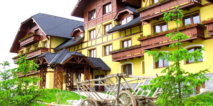 Vysoké Tatry: rodinný pobyt v soukromém apartmánu ve Velké Lomnici