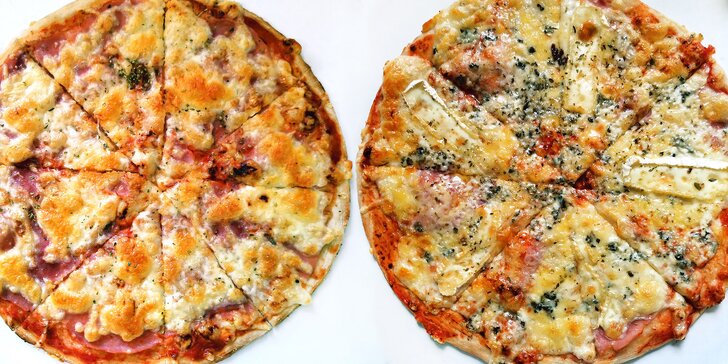 Velká pizza o průměru 45 cm, výběr z 21 druhů a rozvoz po Opavě