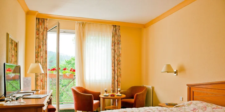 Luxusní 4* hotel v Mariánských Lázních: all inclusive jídlo, wellness i animace