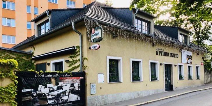 Pizza či pasta dle výběru i pro 2: pizza se 4 druhy sýra nebo mořskými plody i Margherita