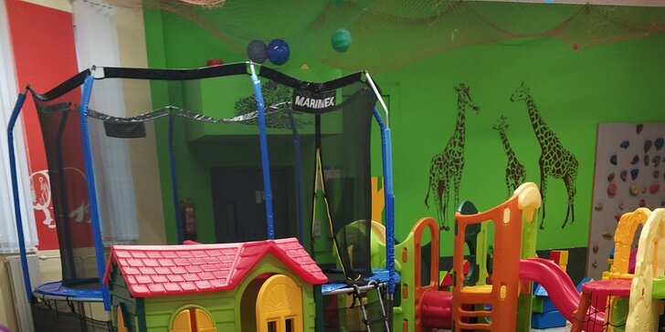 Zábava pro děti v Safari herně a pronájem party místnosti až pro 30 os. včetně výzdoby a občerstvení