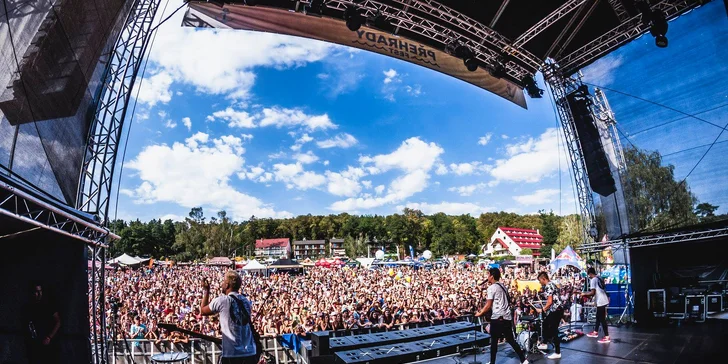 Vstupenky na Přehrady fest ve Veselí nad Lužnicí: Mirai, Pokáč aj. i doprovodný program pro děti