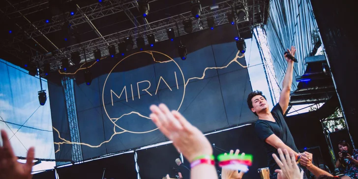 Vstupenky na Přehrady fest ve Veselí nad Lužnicí: Mirai, Pokáč aj. i doprovodný program pro děti