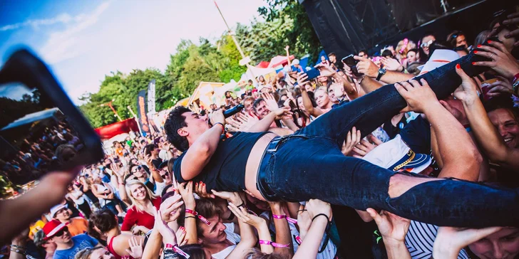 Vstupenky na Přehrady fest ve Veselí nad Lužnicí: Mirai, Pokáč aj. i doprovodný program pro děti