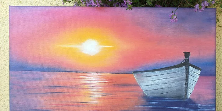 Více než klasická olejomalba: Kurz olejomalby ®Bob Ross