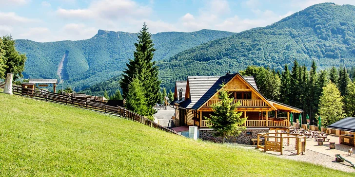 Dovolená v Malé Fatře: horské apartmány až pro 6 osob i s polopenzí