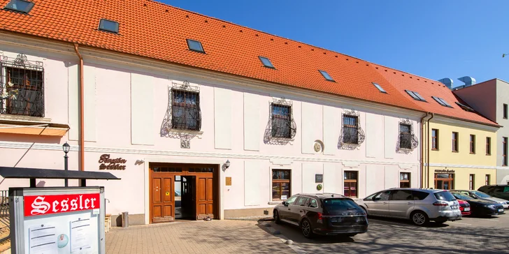 Luxusní pobyt v Trnavě se snídaní či polopenzí, wellness i 30min. pivní koupelí
