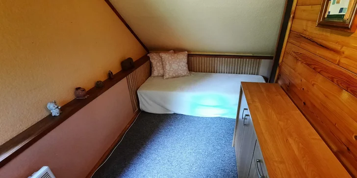 Pohoda v Severních Čechách: pronájem vybavené chaty pro 5 osob