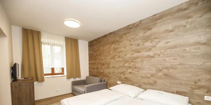 Relax kousek od Klínovce: 4* hotel s privátním wellness, pokoj se snídaní nebo studio s kuchyní