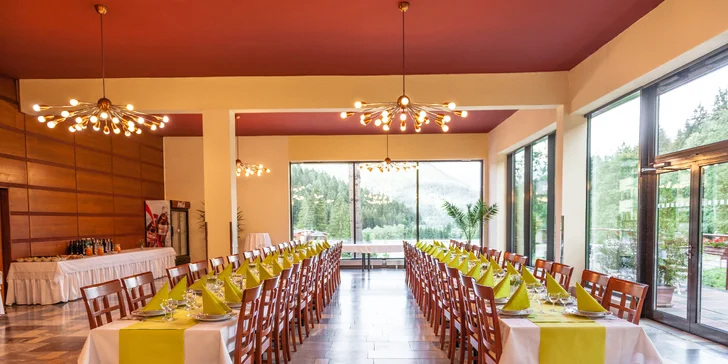 Čarokrásný pobyt v Hrabovské dolině: pokoj i apartmán v hotelu u vodní nádrže, snídaně či polopenze