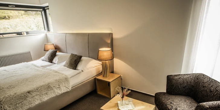Dovolená v Beskydech: luxusní designový garden hotel s vynikající kuchyní, wellness i přírodním koupáním