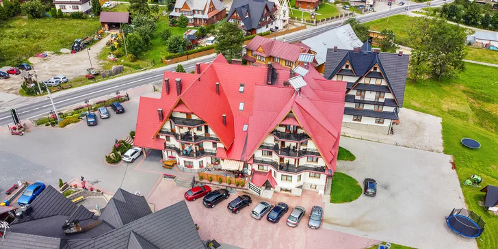 Kouzelný pobyt nedaleko Zakopaného: jídlo, neomezený wellness i zábava