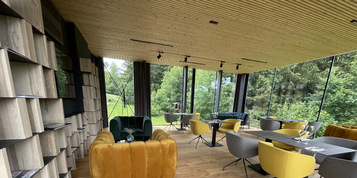 Dovolená v Beskydech: luxusní designový garden hotel s vynikající kuchyní, wellness i přírodním koupáním