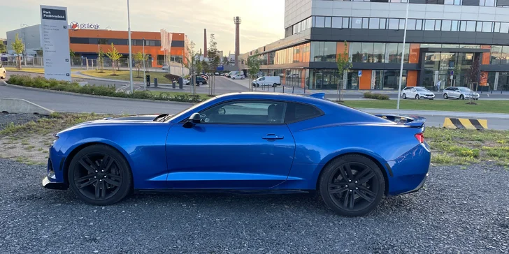 Tak to bude pořádná jízda: Chevrolet Camaro 6.2 V8 480 koní paket ZL1 až na 24 hod.