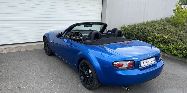 Udělejte si pořádnou radost: Mazda MX5 Cabrio k zapůjčení na pár hodin i celý týden