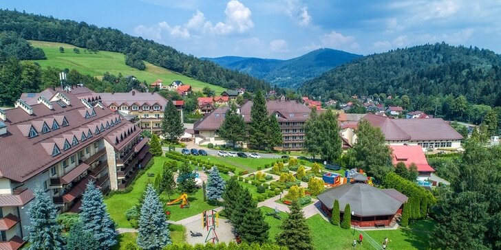 Jaro ve Slezských Beskydech: hotel se super wellness a spoustou atrakcí pro děti