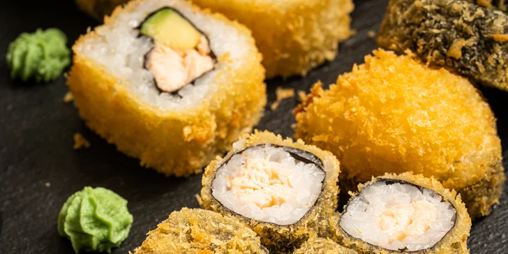 Pochutnejte si na sushi v srdci Brna: 30–38 ks v bistru s otevřenou kuchyní, i vegan set