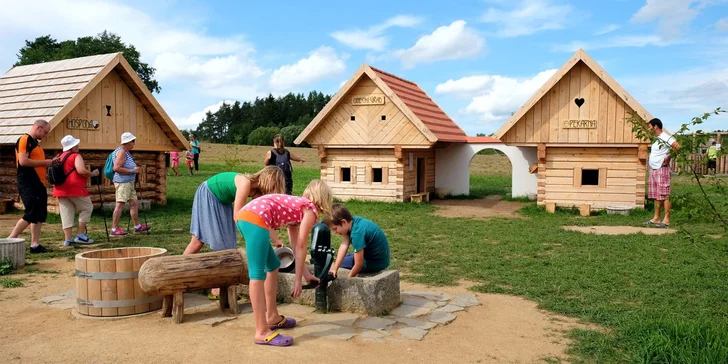 Celý den v přírodním parku Zeměráj: nevšední zážitky, až 100 různých her