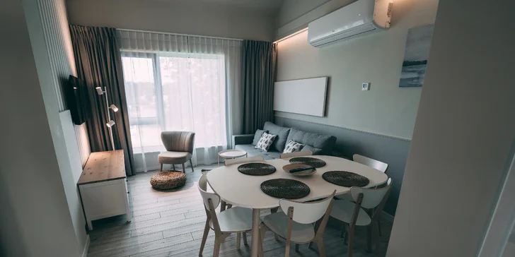 Dovolená u Baltu: moderní vybavené apartmány ve Svinoústí až pro 8 osob
