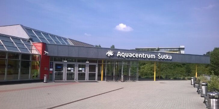 2 nebo 4 lekce plavání pro děti od 6 měsíců do 5 let v Aquacentru Šutka
