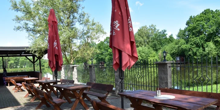 Úlovek nejen pro rybáře: nocleh v penzionu s rybí restaurací nedaleko Kutné Hory