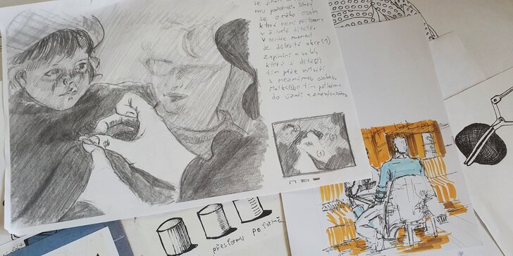 Víkendový kurz sketchingu v Praze a Brně