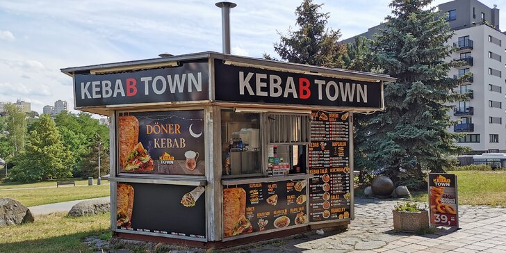 Dobrota do ruky: dürüm kebab s telecím masem pro 1 i 2 osoby