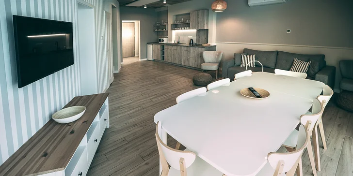 Dovolená u Baltu: moderní vybavené apartmány ve Svinoústí až pro 8 osob