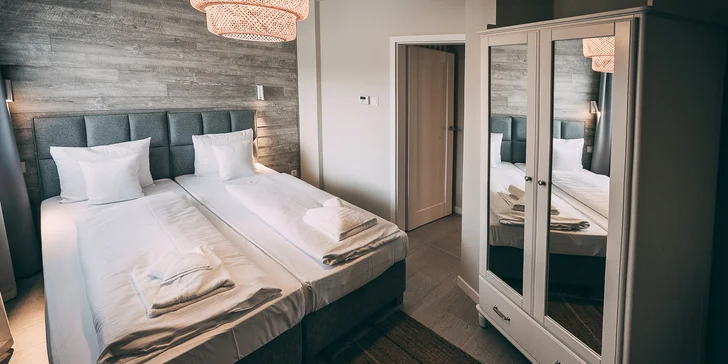 Dovolená u Baltu: moderní vybavené apartmány ve Svinoústí až pro 8 osob