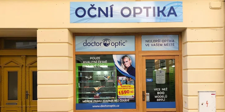 Nový pohled na věc: otevřený voucher na nákup brýlí v optice Doctor Optic