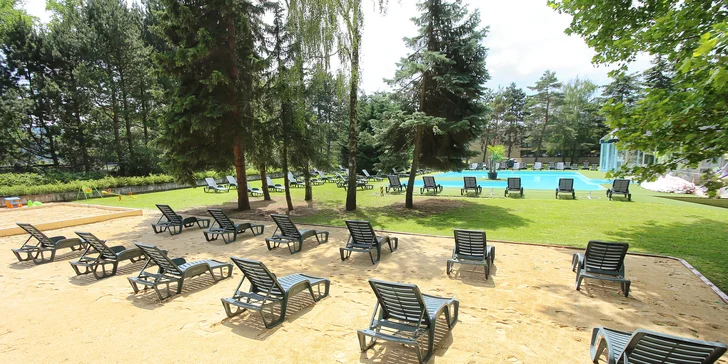 Lázeňský pobyt v Piešťanech s all inclusive stravou, léčebnou koupelí i bazény