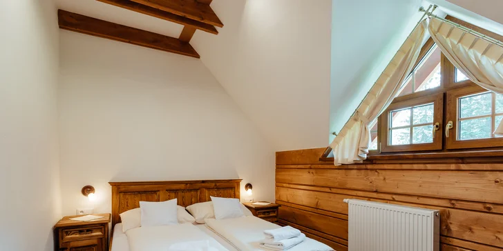 Pobyt v srdci Velké Fatry: rodinný penzion se stravou a vstupem do wellness