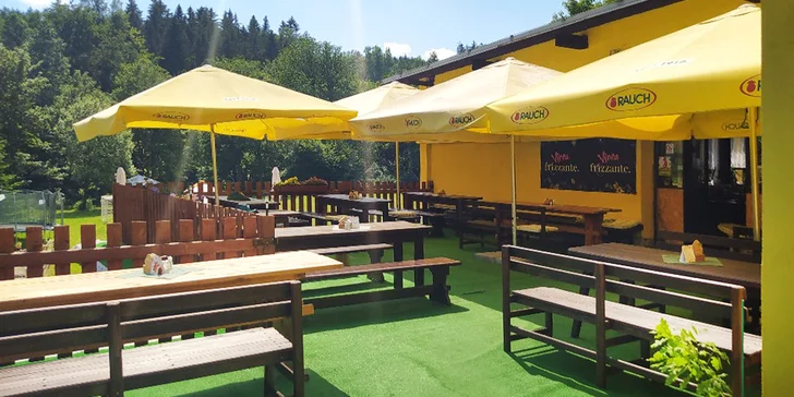 Rodinné ubytování pod Tanvaldským špičákem u říčky Kamenice