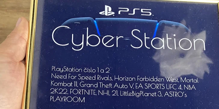 Až 2 hod. herního šílenství na nejnovějším PlayStationu 5 pro 1 nebo 2 hráče