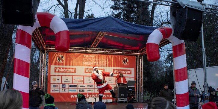 Startovní balíček na Christmas Run v Praze, Brně, Olomouci či Mostě