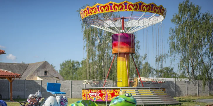 Celodenní vstupné do zábavního parku Bylandia: největší soukromá zoo, dětské hřiště i lanové centrum